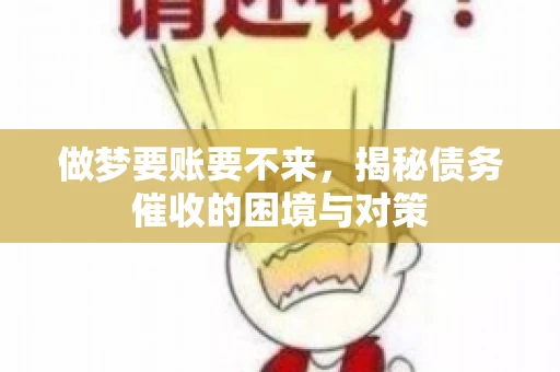 做梦要账要不来，揭秘债务催收的困境与对策