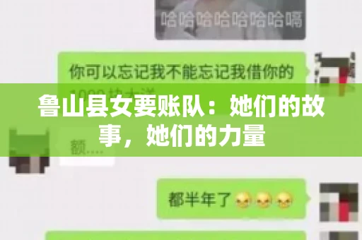鲁山县女要账队：她们的故事，她们的力量