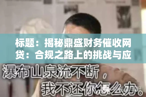 标题:揭秘鼎盛财务催收网贷:合规之路上的挑战与应对 标题:揭秘鼎盛财务催收网贷:合规之路上的挑战与应对
