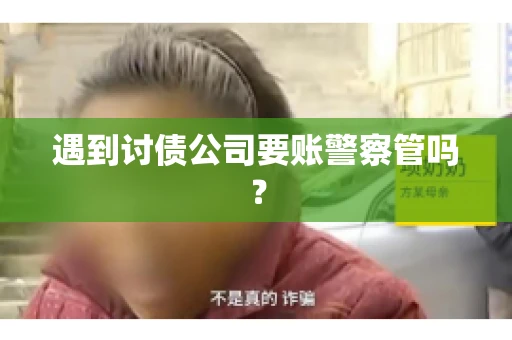 遇到讨债公司要账警察管吗？